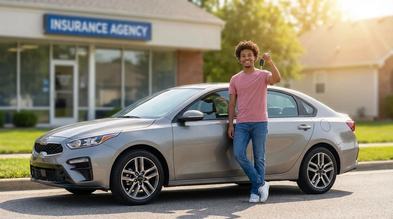 New Driver Insurance Guide: Costs, Cars, and Safety guide illustration