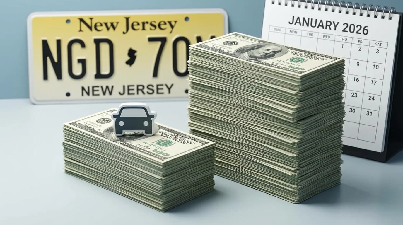 New Jersey Auto Insurance Minimums for 2026 guide illustration