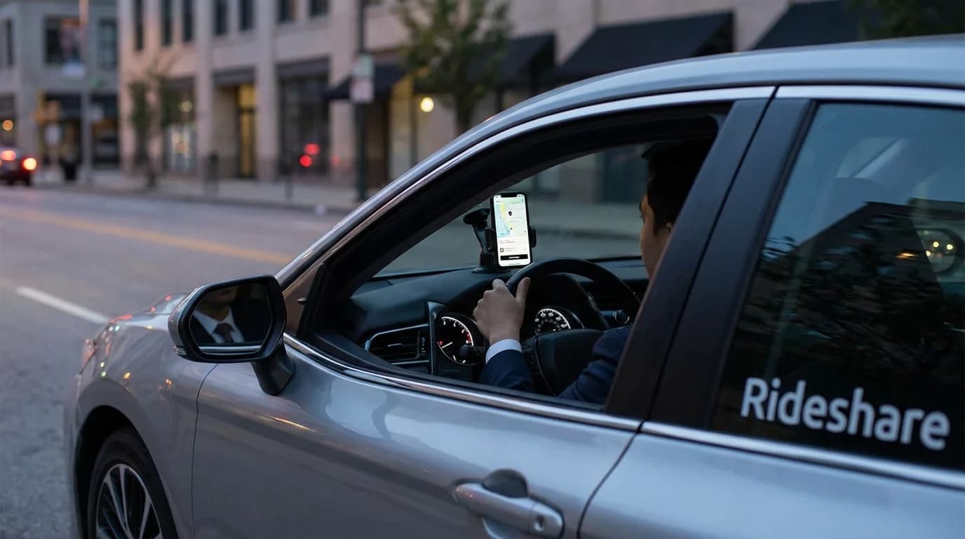 Rideshare and Delivery Insurance: Coverage Gaps to Check guide illustration